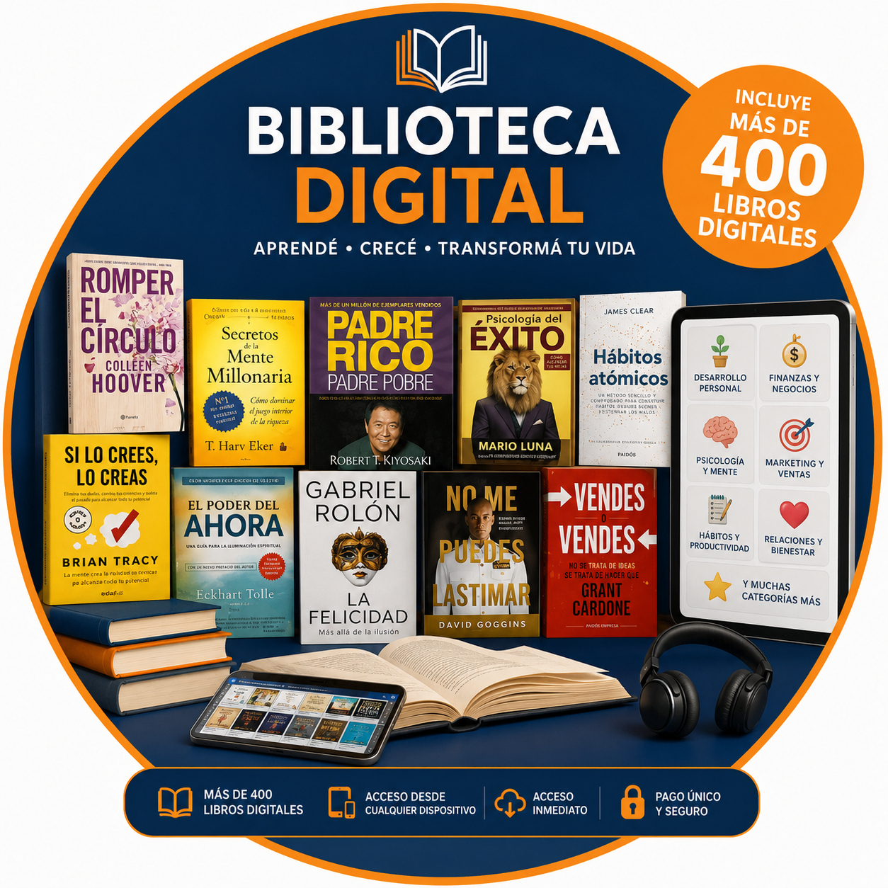 Colección digital | 400 libros PDF